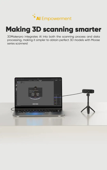 The 3D MakerPro Moose Lite | 3D Scanner
