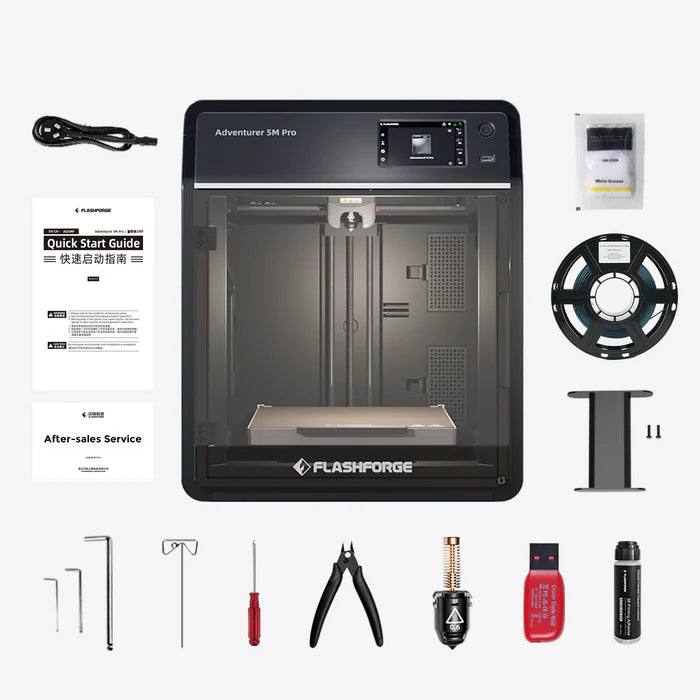 The Flashforge Adventurer 5M Pro | 3D Printer