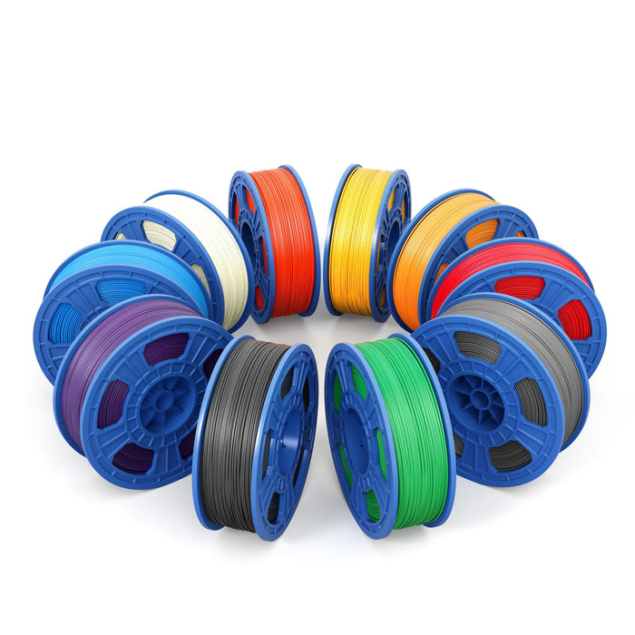 Dremel 3D PLA Filament Variety Bundle (10 Colors)