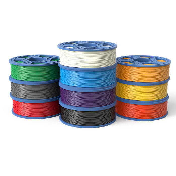 Dremel 3D PLA Filament Variety Bundle (10 Colors)