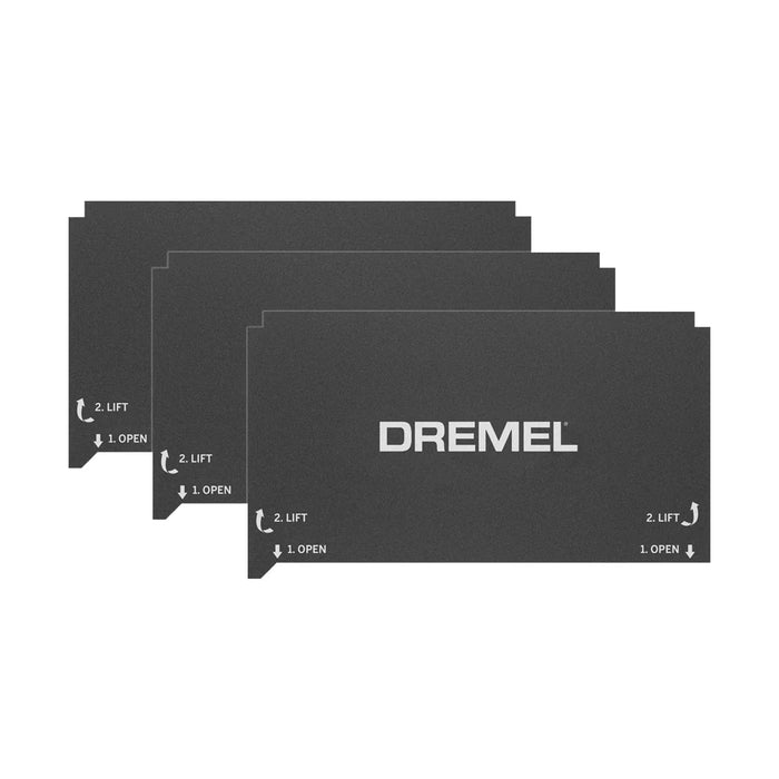 Dremel 3D40-FLX Build Sheet Bundle (3 Pack)