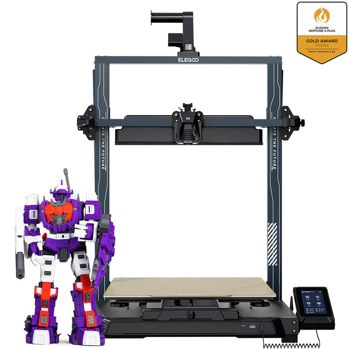 The Elegoo Neptune 4 Plus | 3D Printer (3-Printer Bundle)