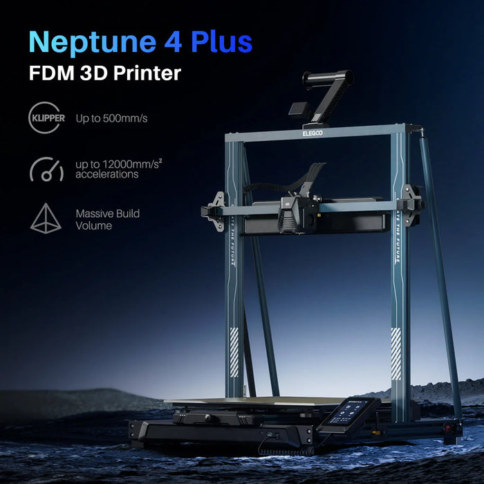 The Elegoo Neptune 4 Plus | 3D Printer (3-Printer Bundle)